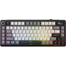 Royal Kludge RK L75 Knight Black Gaming Keyboard Beige switch
