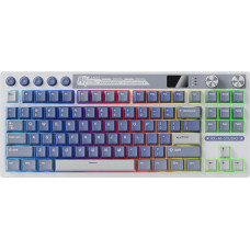 Royal Kludge RK M87 Ocean Blue Gaming Keyboard Beige switch