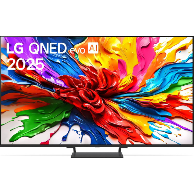 LG QNED93 evo AI  85''  4K UHD  QLED  Mini LED  melna - Televizors  85QNED93A6A.AEUQ (8806096417089)