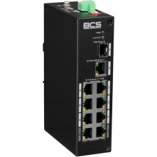 BCS -L-SP0801G-1SFP(2) BCS Switch 8x PoE, 1x RJ45, 1x SFP Gigabit
