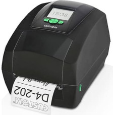 Custom LABEL PRINTER D4 202 DISPLAY USB RS232 BLACK