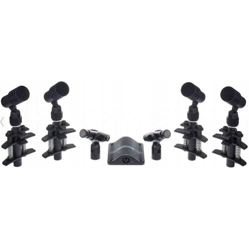 Beyerdynamic TG Drum Set PRO M Zestaw mikrofonów do perkusji z uchwytami i torbą