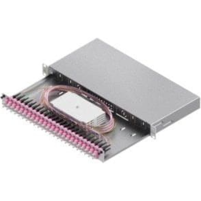 Easylan Obudowa spawów FO, klasa C 19 1U, 24 porty, 24x SC-Duplex, OM4