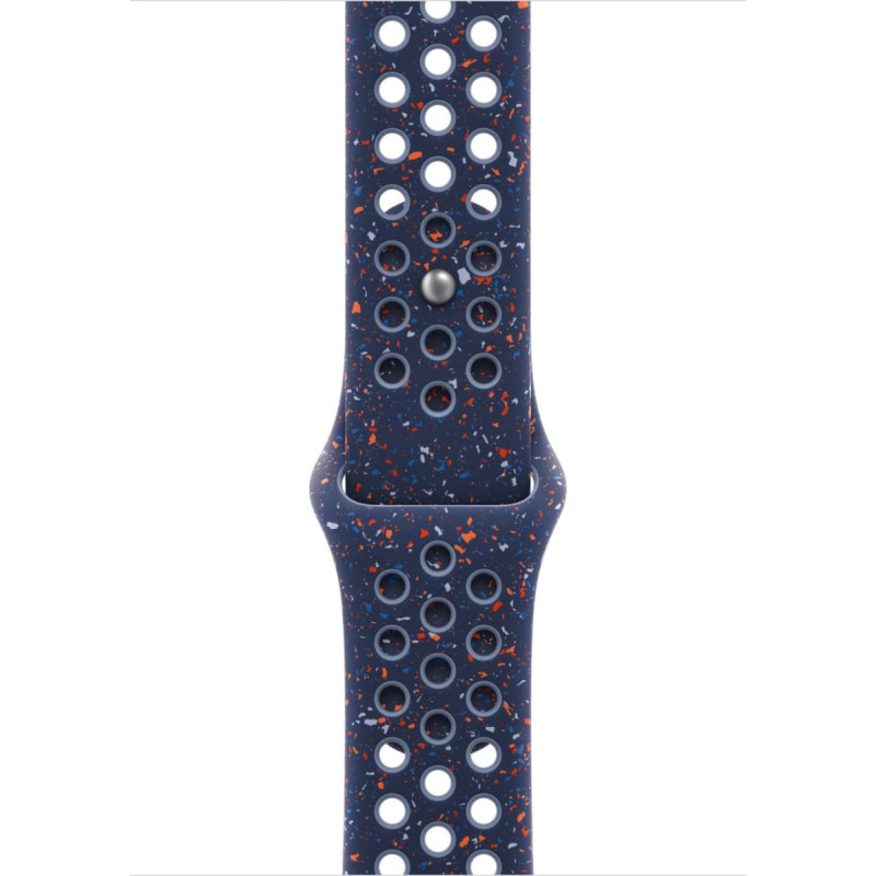 Apple Nike Sport Band 46 mm M/L zila - Siksnina pulkstenim Sport Band MGCA4ZM/A (195950648225)