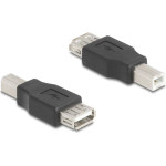 Delock 67199 zmieniacz płci / kabli USB Type-B USB Type-A Czarny
