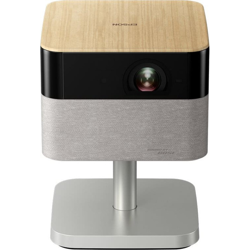 Epson Lifestudio Flex EF-72 - 3-LCD-Projektor - 1000 lm (weiss) - 1000 lm (Farbe) - 16:9 - 802.11a/b/g/n/ac wireless / Bluetooth - Oak