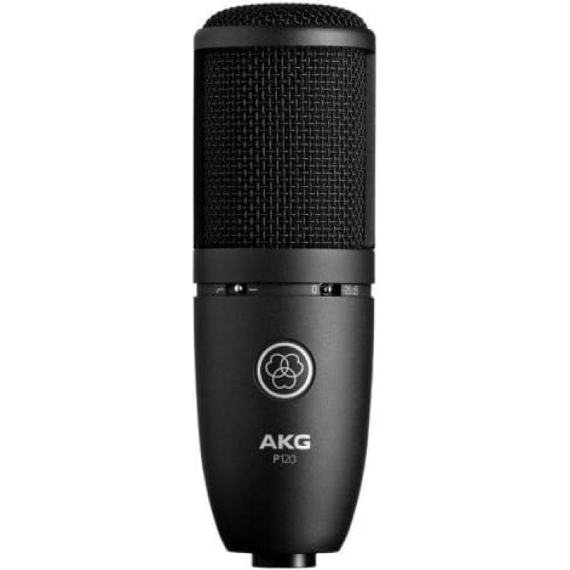 AKG P120 - studijas kondensatora mikrofons, melns