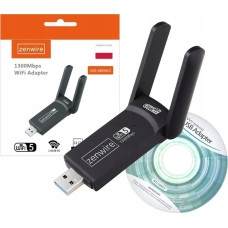 Zenwire Adapter Karta Sieciowa USB 3.0 WiFi 1300Mb Zewnętrzna 5Ghz Zenwire WD-4605AC