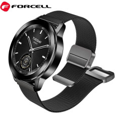 Forcell Pasek do Samsung Galaxy Watch Forcell F-Design FS11 magnetyczny stal 22 mm czarny