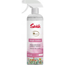 Swish Swish Essence Magic Garden - Wysoce skoncentrowany odświeżacz powietrza, Magiczny Ogród - 500 ml