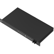 Teltonika SWM280 L2+ Managed Switch 24x total ETH 12x PoE 4x SFP Ports - Switch - 1 Gbps
