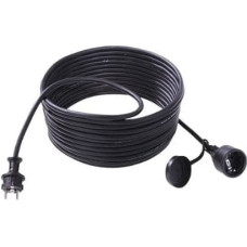 Bachmann Przedłużacz 3G1,5mm2 czarny, 5m, H07RN-F styk ochronny guma/neopren