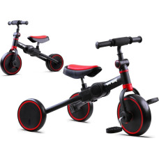 Tiny Bike Rowerek 3w1 trójkołowy, jeździk, biegowy - czerwony (SP0663)