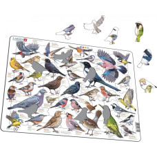 Larsen Układanka Garden Birds Ptaki ogrodowe polne Maxi
