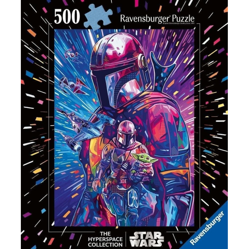 Ravensburger Puzzle 2D: Star Wars The Mandalorian 500el