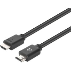 Manhattan 4K60 HDMI 2.0 Kabel 15 m 18 Gbit/s schwarz