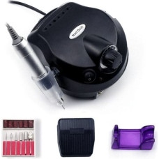 Extralink Nail drill black, manicure pedicure professional 65W + set of drills