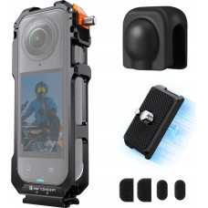 Noname Frame Mount Klatka Ochronna Ramka 2x Iso 1/4 Gopro Dekielek Do Insta360 X5 / Kf31.182