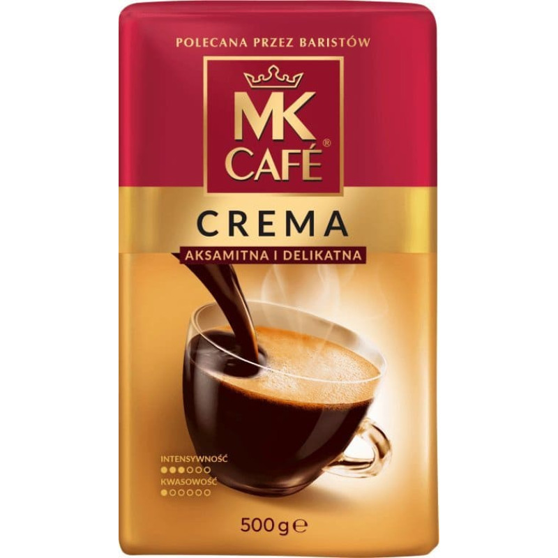 Mk Cafe Kawa mielona MK Cafe MK Caf Crema Kawa palona mielona 500 g