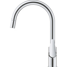 Grohe baucurve 30547000 Однорычажный смеситель для кухонной мойки, хром