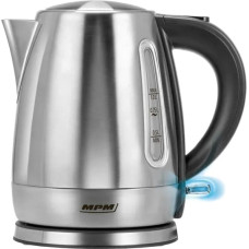 MPM MCZ-118 elektriskā tējkanna 1 L 1630 W Tērauds