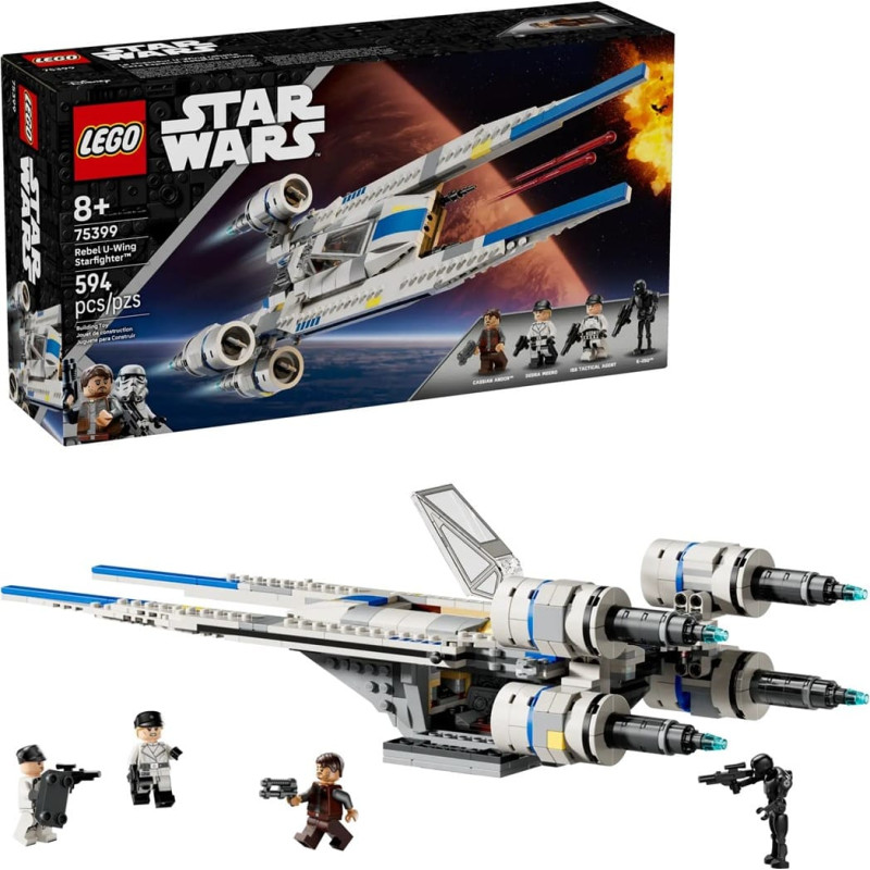 Lego Bricks Star Wars 75399 Rebel U-Wing Starfighter