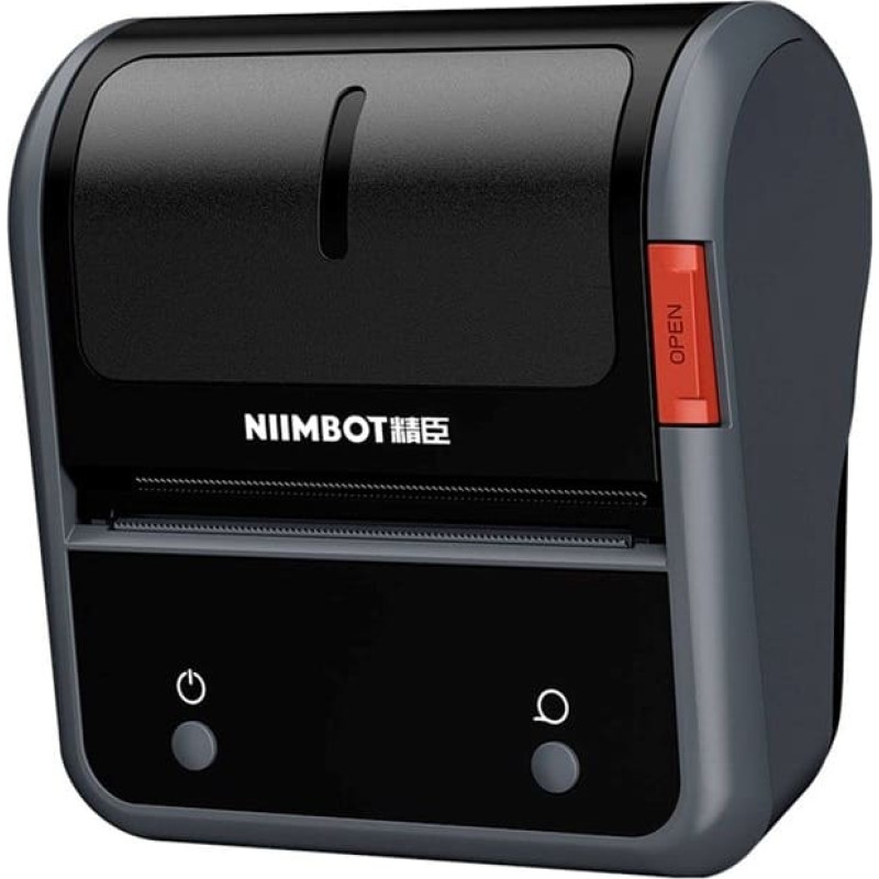 Niimbot B3S_P etiķešu printeris pelēks