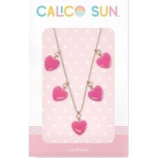 Kolorowe Baloniki Naszyjnik Sophia - Serduszko