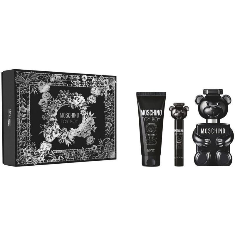 Moschino Kvepalų rinkinys vyrams Moschino Toy Boy (EDP, 100 ml + dušo želė, 100 ml + EDP, 10 ml)