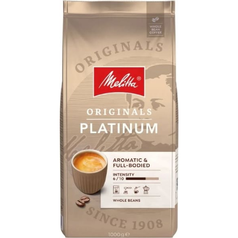 Melitta Kawa ziarnista Melitta Kawa ziarnista Originals Platinum 1kg