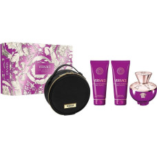 Versace Dylan Purple Pour Femme zestaw woda perfumowana spray 100ml + balsam do ciala 100ml + żel pod prysznic 100ml +