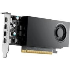 Pny Technologies Видеокарта NVIDIA A1000 8 ГБ GDDR6 128-бит, низкопрофильная, PCIE 4.0 x8, один слот, 4 x mini displayport 1,4 А, 50 Вт, кронштейн LP, 4 x адаптера MDP-DP, розетка