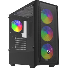 Savio Noctis Flow RGB Cube Black