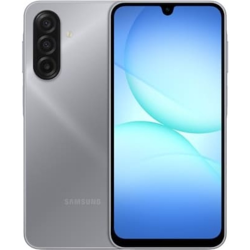 Samsung Galaxy A17 17 cm (6,7 collu) hibrīds divu SIM karšu 4G USB Type-C 8 GB 256 GB 5000 mAh pelēks