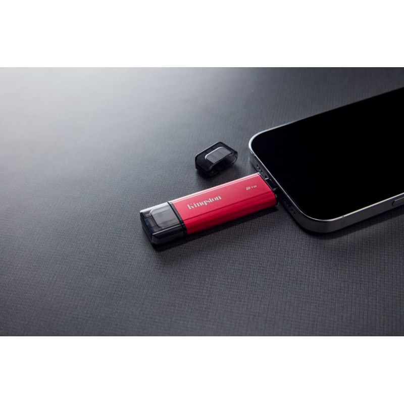 Kingston Tehnoloģija 2 TB divkāršs USB-A/C pārnēsājams SSD disks, līdz 1050 MB/s USB 3.2 Gen 2