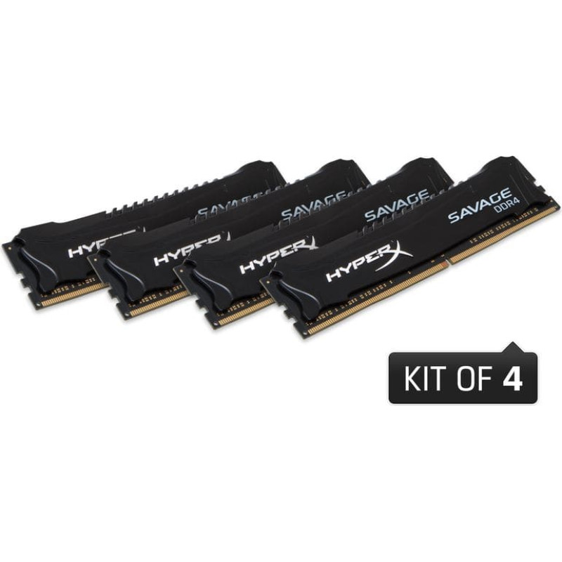 Hyperx Pamięć HyperX Savage, DDR4, 16 GB, 2133MHz, CL13 (HX421C13SBK4/16)