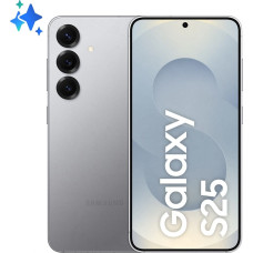 Samsung Galaxy S25 15,8 см (6,2 дюйма) Две SIM-карты Android 15 5G USB Type-C 12 ГБ 256 ГБ 4000 мА·ч Серебристый