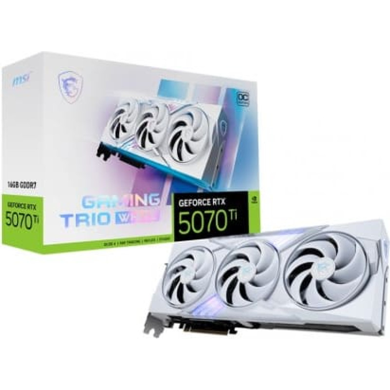 MSI Graphics card GeForce RTX 5070 Ti 16G GAMING OC WHITE