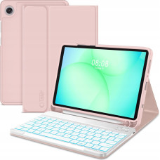 4Kom.pl TECH-PROTECT SC PEN + KEYBOARD GALAXY TAB A9+ / A11+ PLUS 11.0 X210 / X215 / X216 / X230 / X235 / X236 PINK