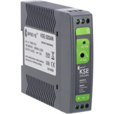 Silentiumpc Zasilacz impulsowy KSE 02024P 230/ 24VDC 1A 24W na szynę DIN, Uzas: 85-264VACVAC, Ta70, 17000-1012
