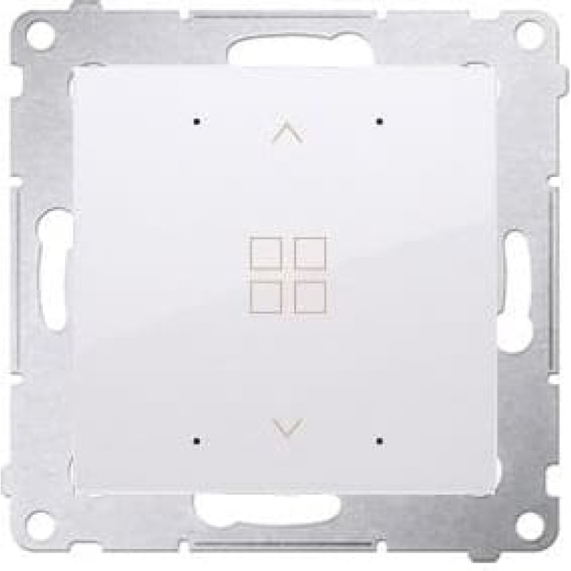 Kontakt-Simon Grupowy sterownik roletowy do przewodowego sterowania DEZ1G.01/11, biały