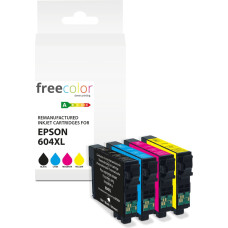 Freecolor Tusz Freecolor Kartridż Epson 604XL Multipack BK/C/M/Y 12ml+3x11ml remanufactured