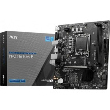 MSI Motherboard PRO H610M-E s1700 2DDR5 HDMI M.2 mATX