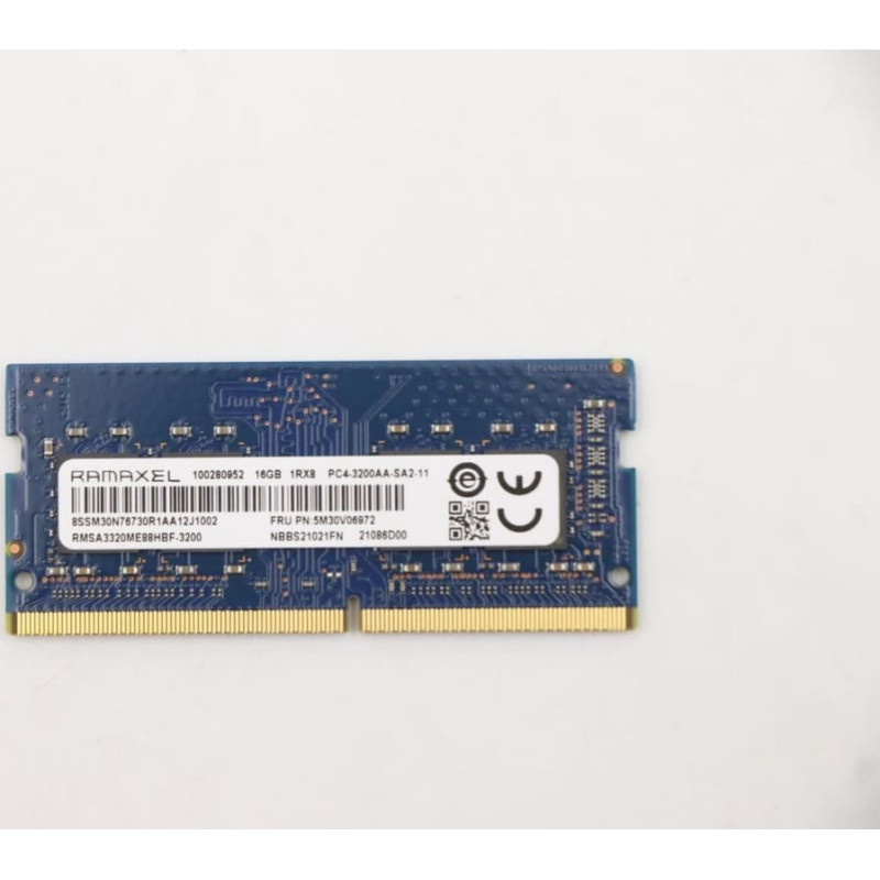 Lenovo Pamięć do laptopa Lenovo SoDIMM,16GB,DDR4,3200,Ramaxel