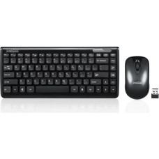 Perixx Klawiatura + mysz Perixx Perixx PERIDUO-707 PLUS US W, mini keyboard and mouse set, cordless, white