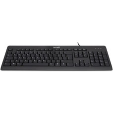 Wortmann Ag TERRA Keyboard 1500 Corded [US/EU] USB black Copilot QWERTY, 105 Tasten, kabelgebunden, 1,80m