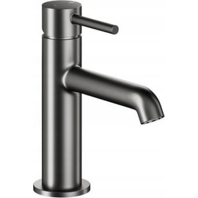 KFA 5032-835-61 / KFA / MOZA /  BATERIA MINI UMYWALKOWA STOJĄCA Z KORKIEM CLICK CLACK, GUN METAL GREY