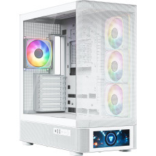 Modecom PC case Volcano AQ500 ARGB MIDI WHITE