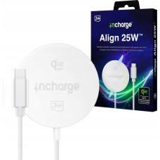 3MK Ładowarka 3MK 3mk incharge Align Qi2.,2 25W for Apple White