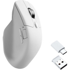 Keychron Mysz Keychron Optinė pelė su USB jungtimi belaidė M6/Baltas M6S-B72 KEYCHRON